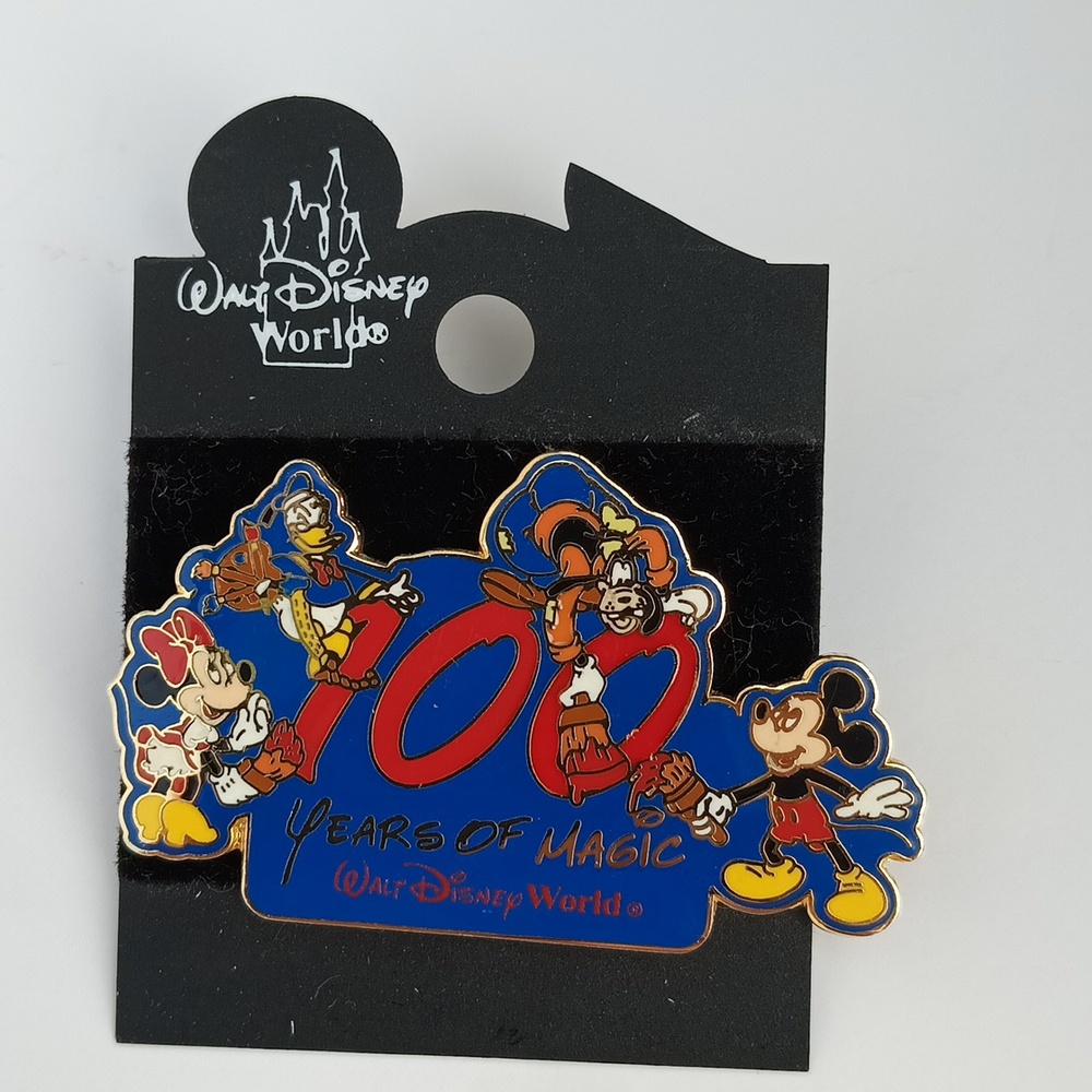 COPY - Disney pin wdw 100 years of Magic| Mickey Mouse and Friends 2001 pin/ br…